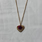 Rose Necklace & Earrings Set