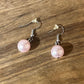 Pink & White Necklace, Bracelet, Earring Set