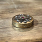 Vintage Gold-Toned Powder Compact
