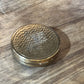 Vintage Gold-Toned Powder Compact