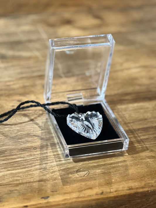 Waterford Crystal Heart Pendant Necklace