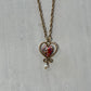 Sarah Coventry Heart Necklace