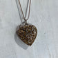 Long, Bohemian-Style Lariat Heart Necklace