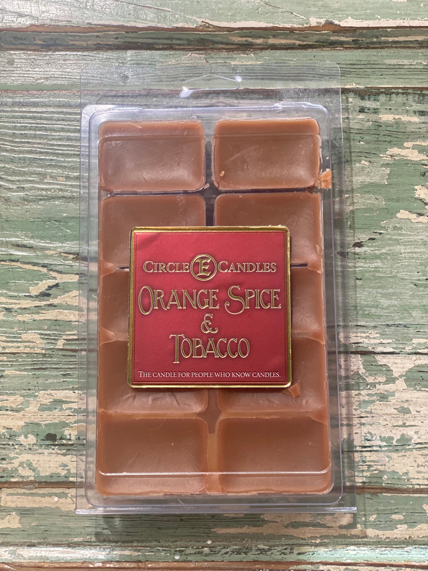 Orange Spice and Tobacco Circle E Candle Candle Tarts