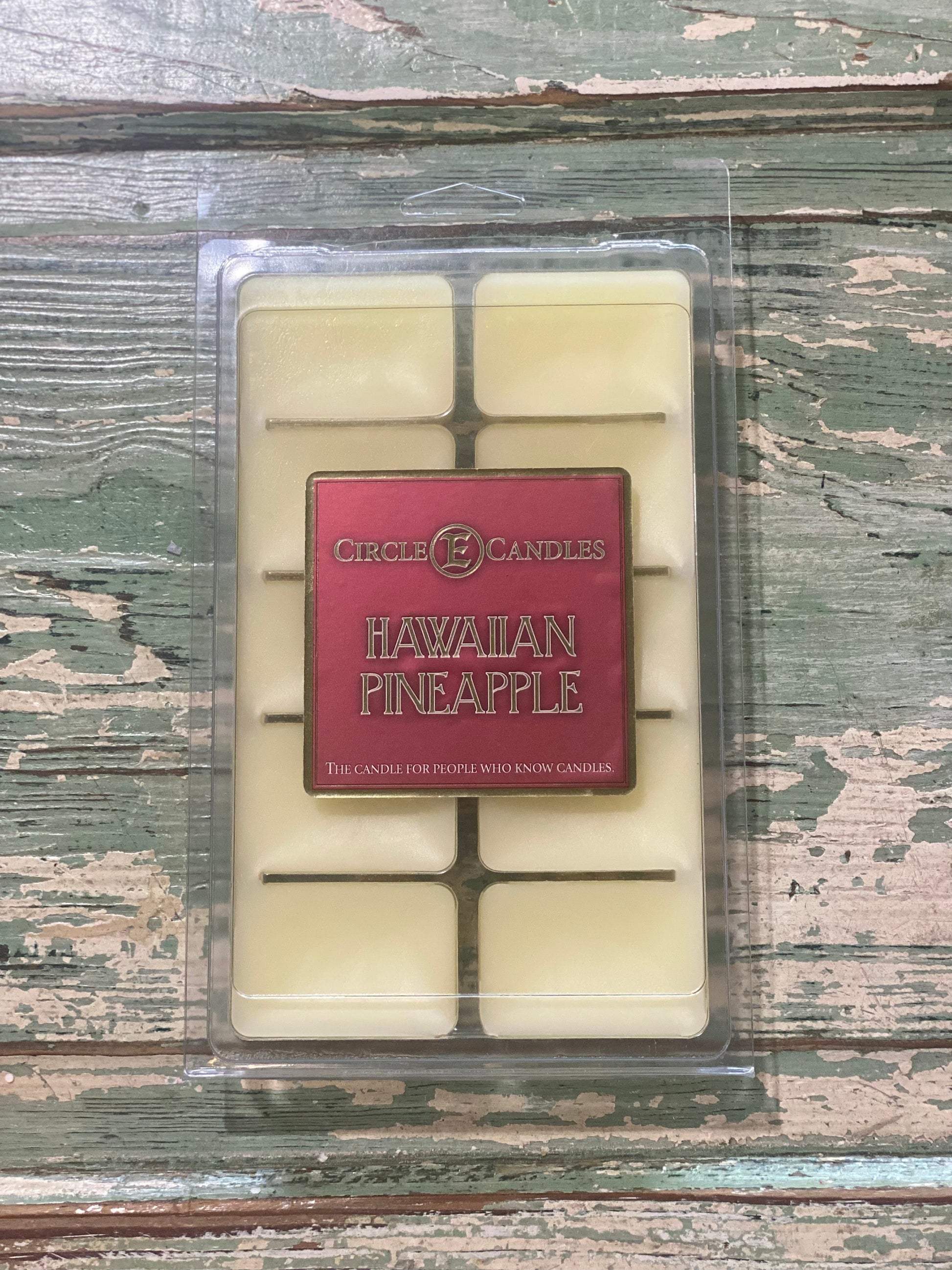 Hawaiian Pineapple Circle E Candle Tarts