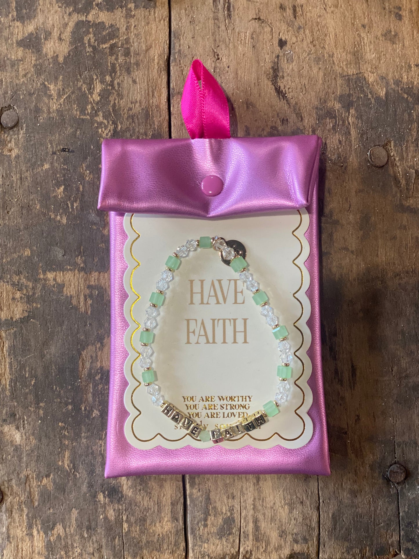 Bracelet Simply Southern with Pouch Have Faith (Single)