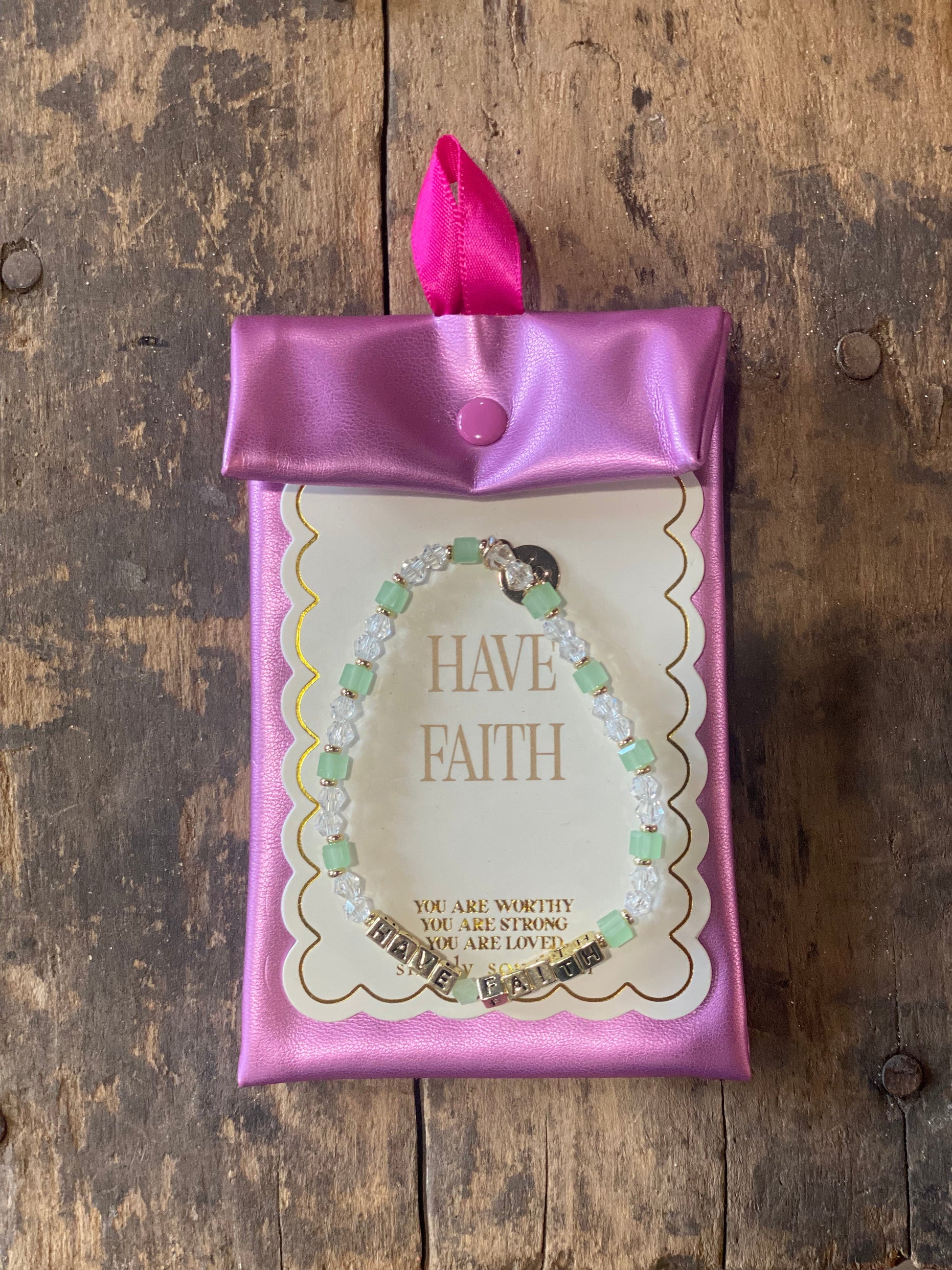 Bracelet Simply Southern with Pouch Have Faith (Single)
