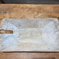 Large Wooden Dough Bowl