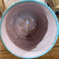 Majolica 2 Handled Tankard Lamp