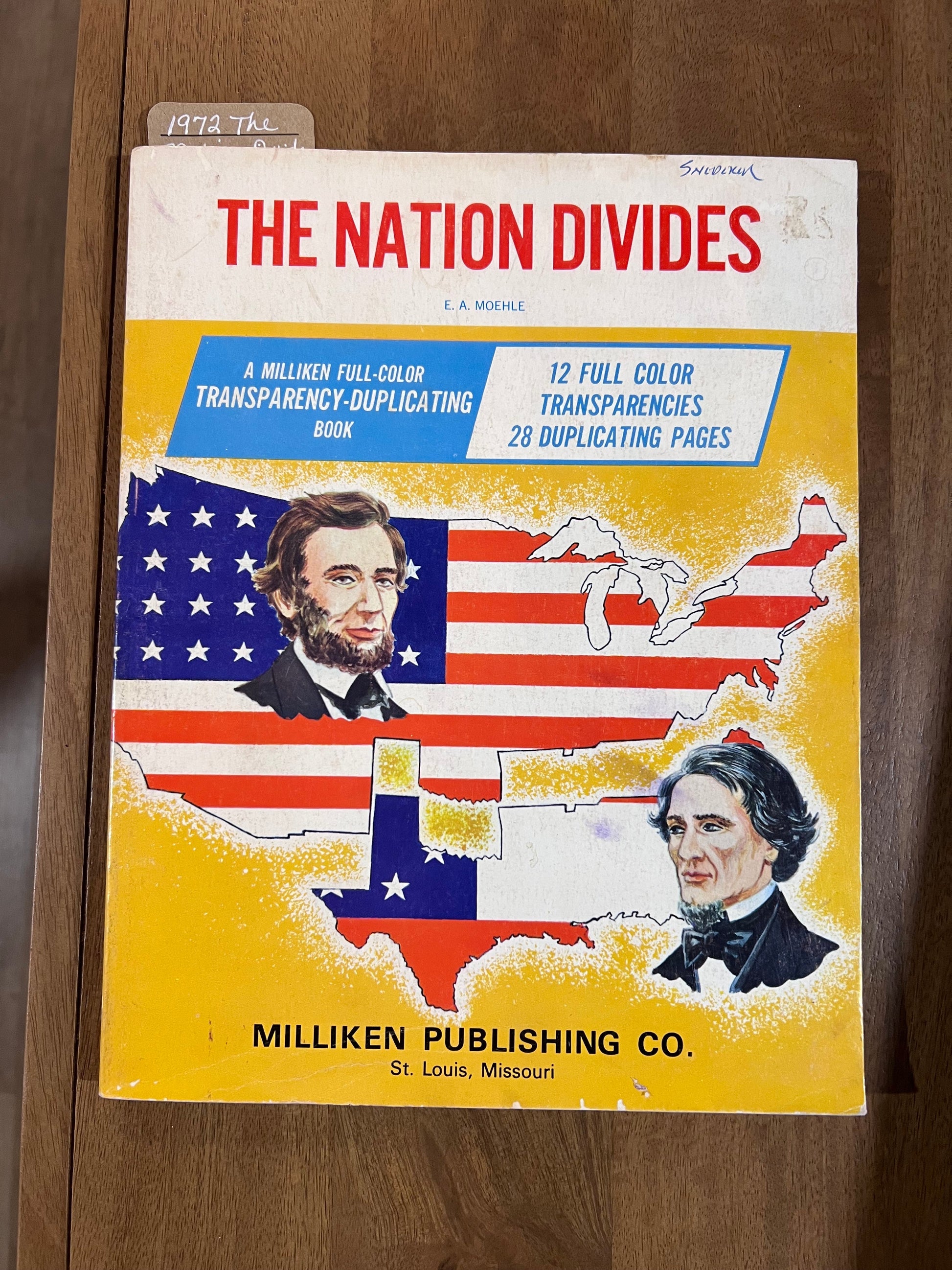 The Nation Divides: Milliken Full-Color Transparency-Duplicating Book