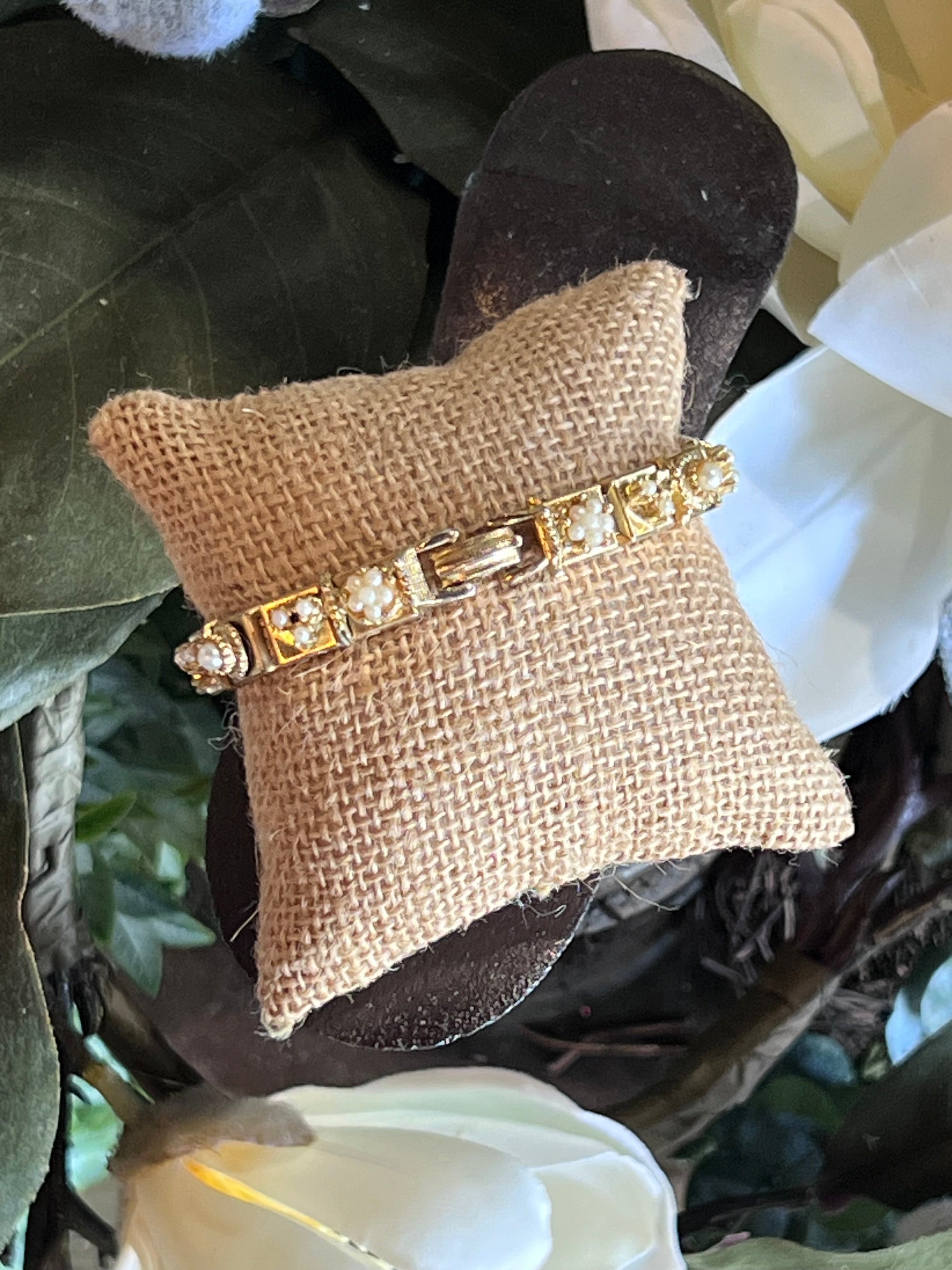 Vintage Florenza Panel Bracelet