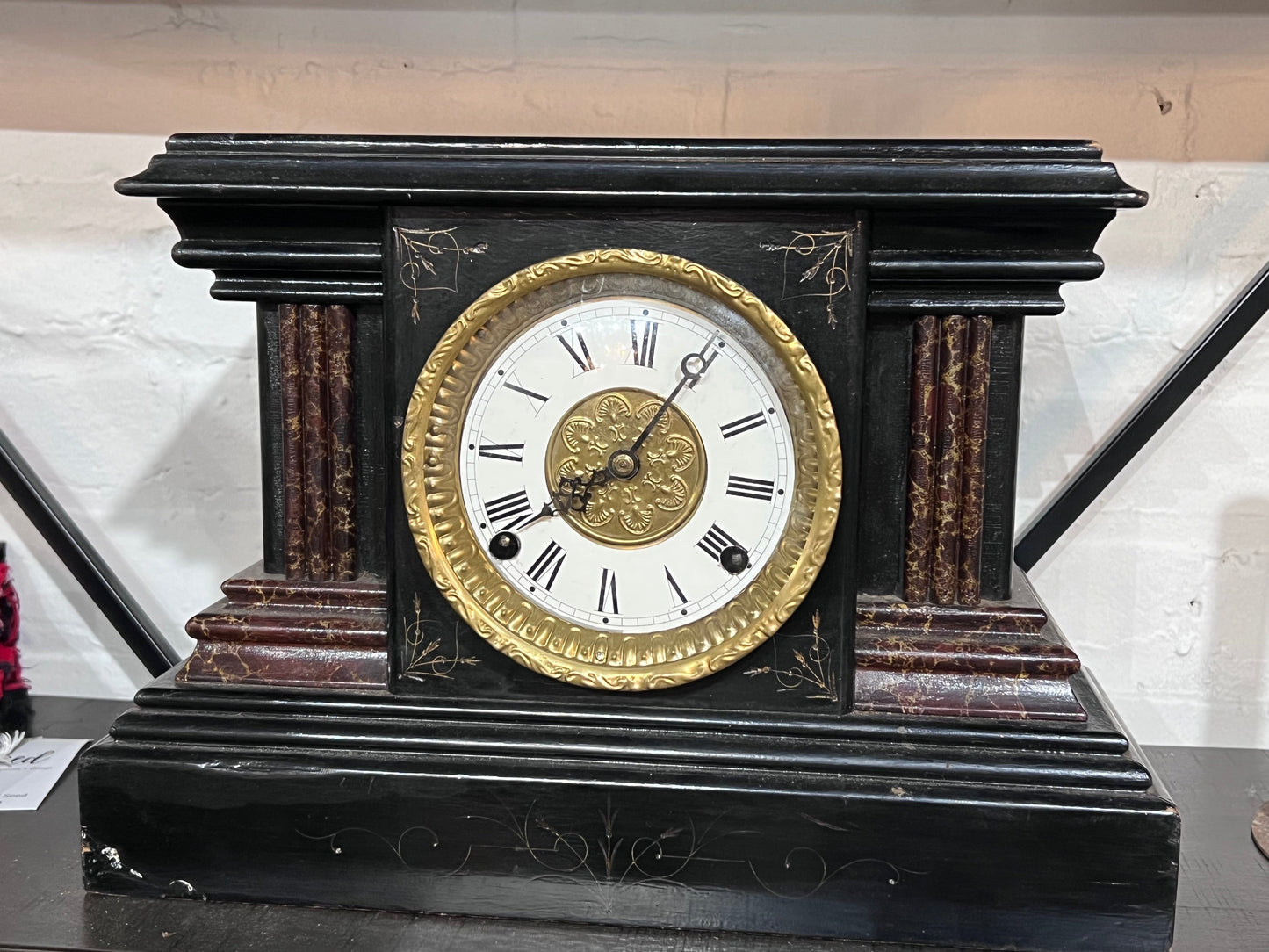 Antique Victorian-Style Mantel Clock