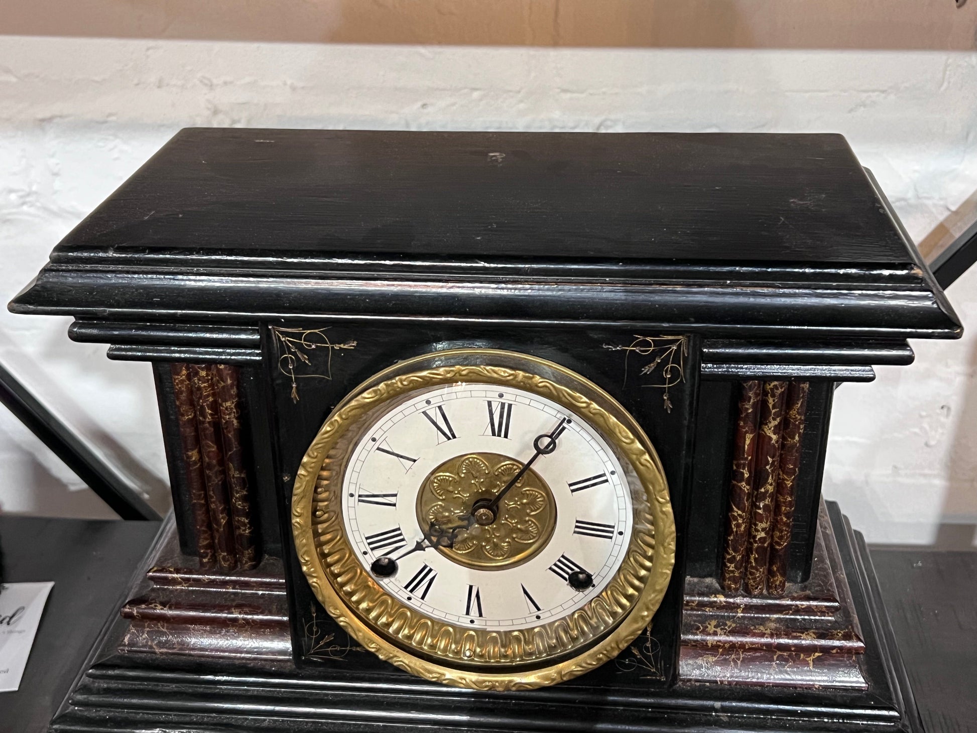 Antique Victorian-Style Mantel Clock
