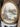 Vintage Oval Frame with Watercolor Print The Mustard Seed Collection, The Seed