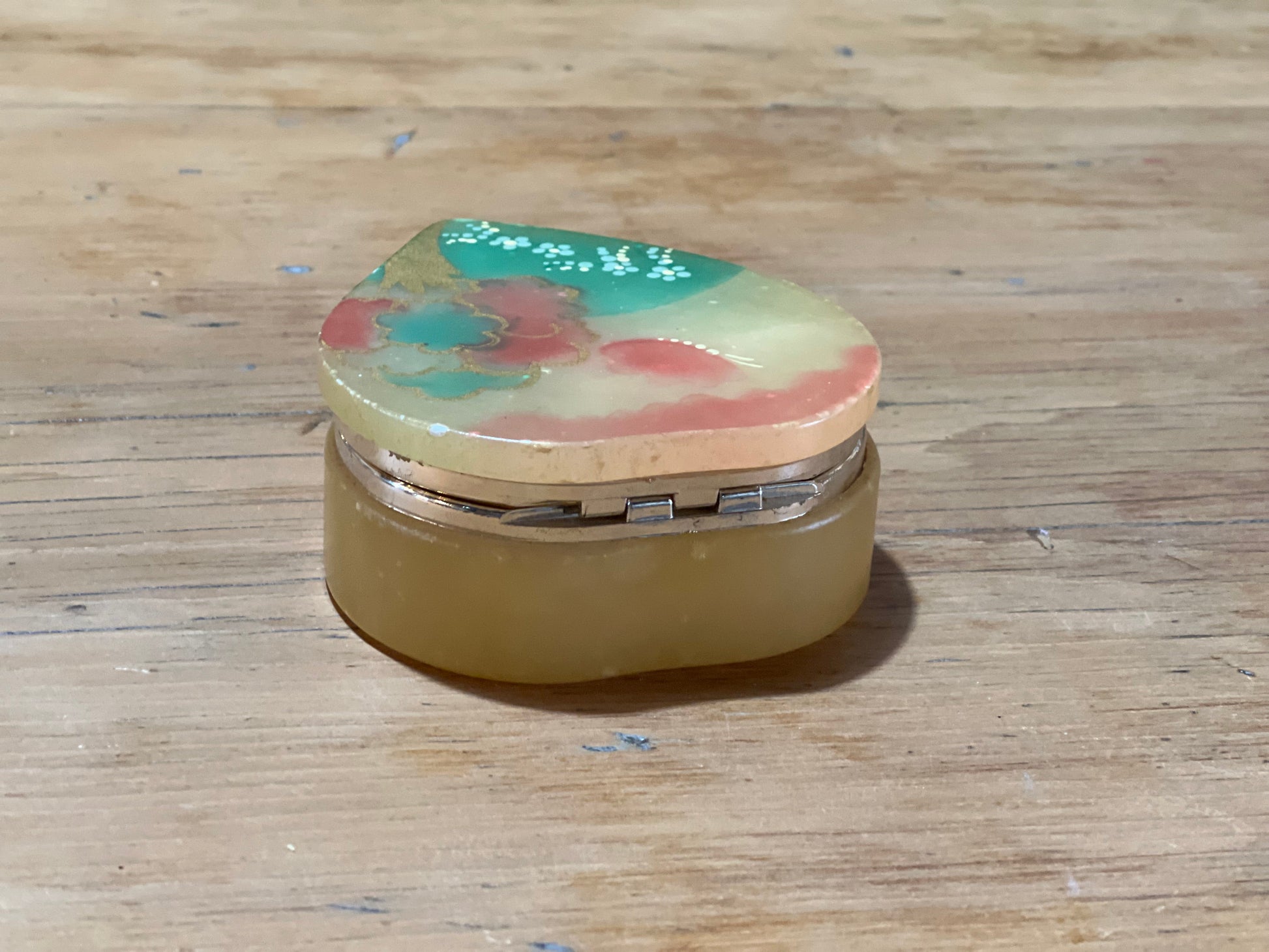 Alabaster Heart Trinket Dish