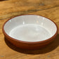 White-Glazed Terra Cotta Dish