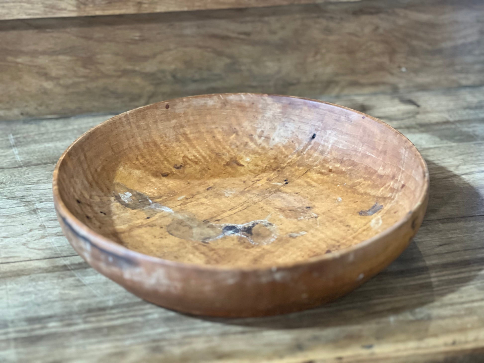 Primitive Wooden Bowl
