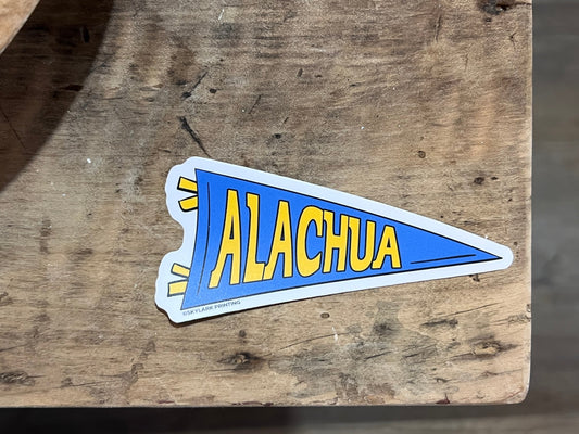 Alachua Pennant Souvenir Sticker