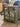Green Shabby Chic Mirrored Door Side Table Auctions by Adkins