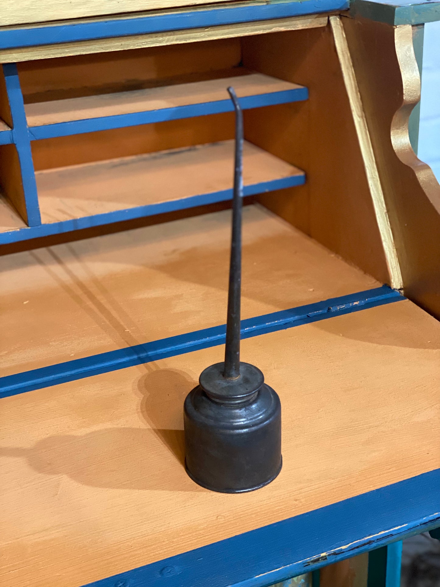 Vintage Oil Cans 11" Tall Oil Can