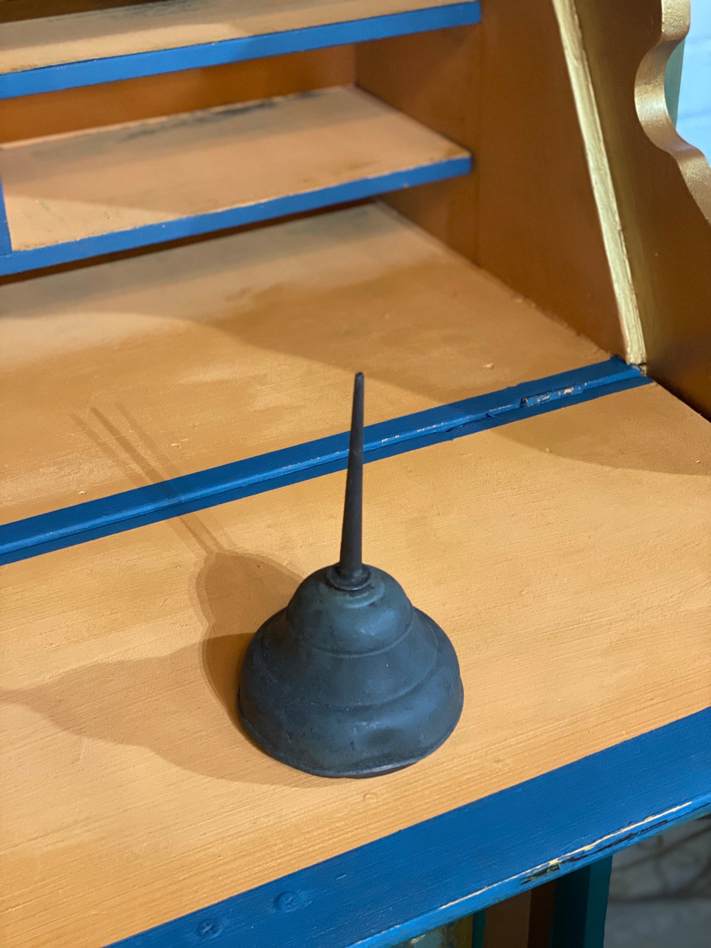 Vintage Oil Cans 7" Rusty & Dented Oil Can