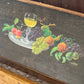 Hand-Painted Whiskey Barrel Platter