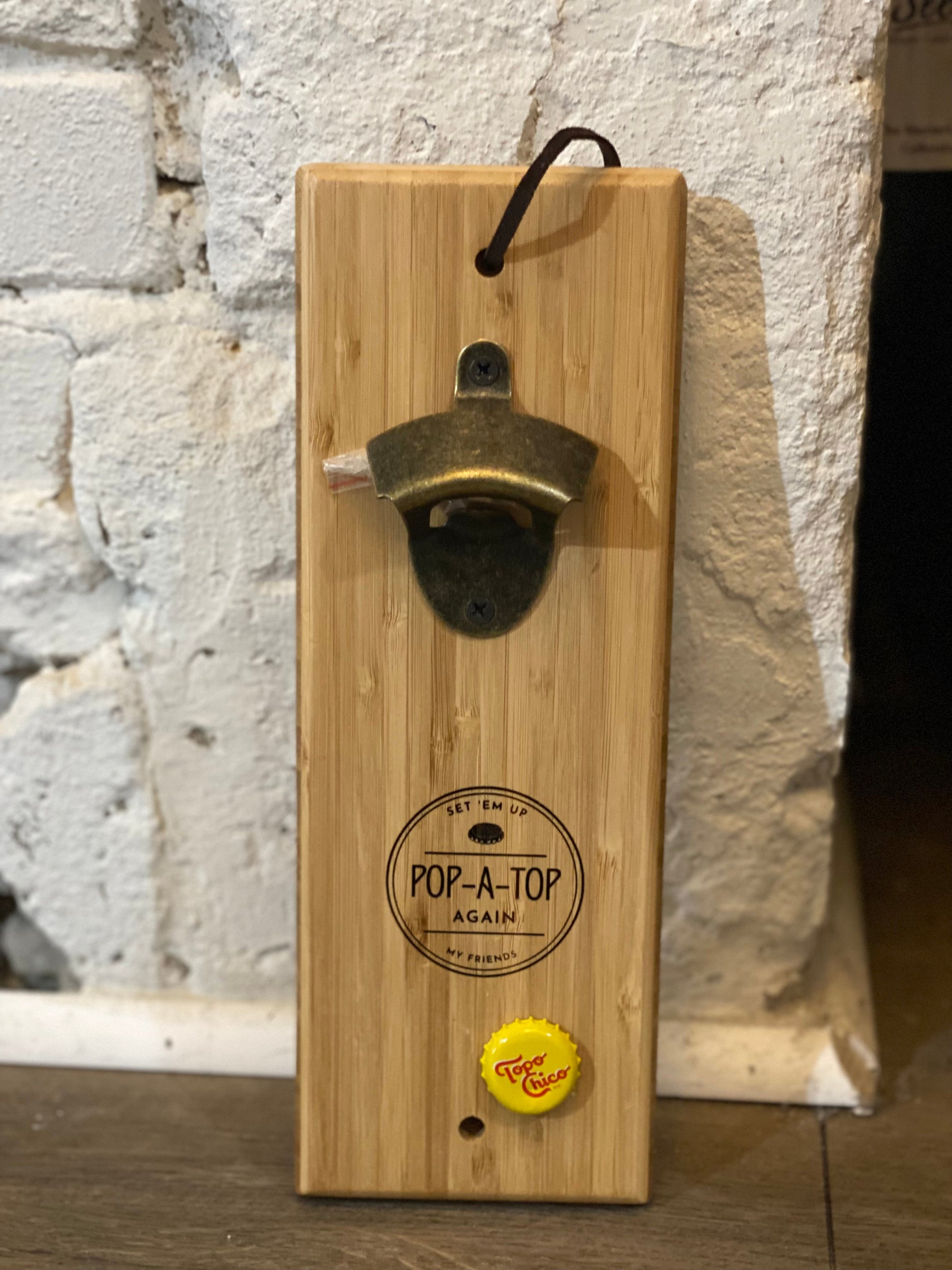 Bottle Opener with Magnetic Catch