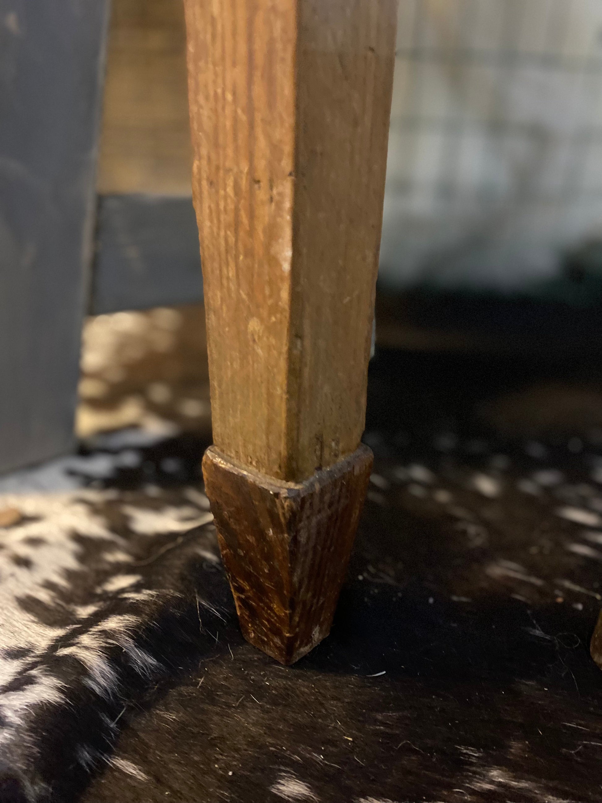 Antique Handmade Pine Table