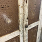 White Chippy Paint Pie Safe with Hammered Tin
