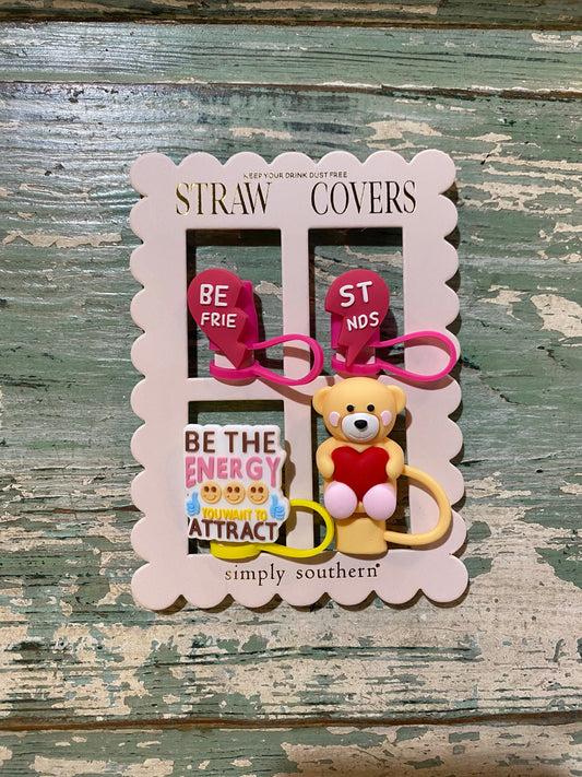 Straw Covers by Simply Southern