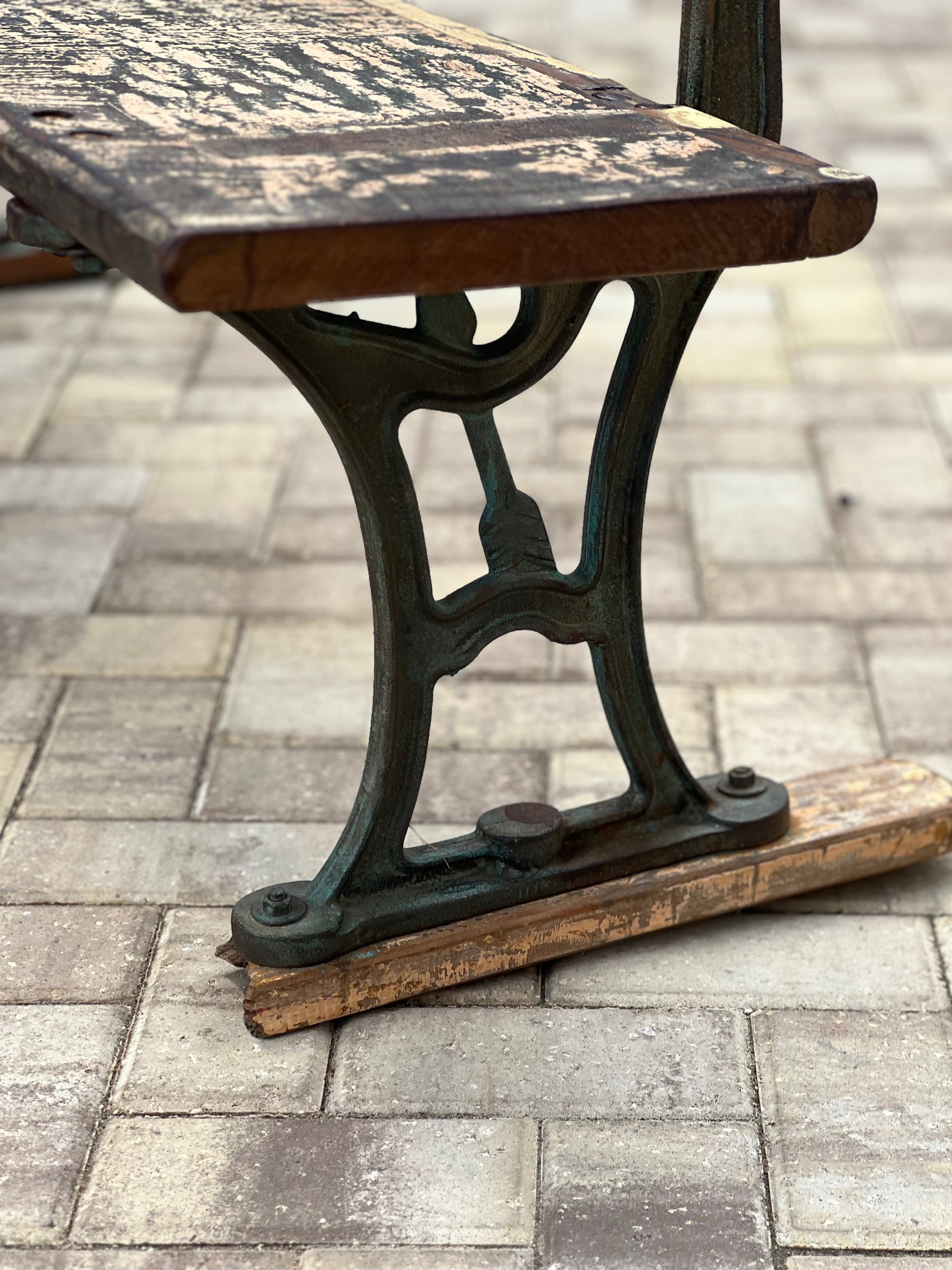 Vintage Railway Bench