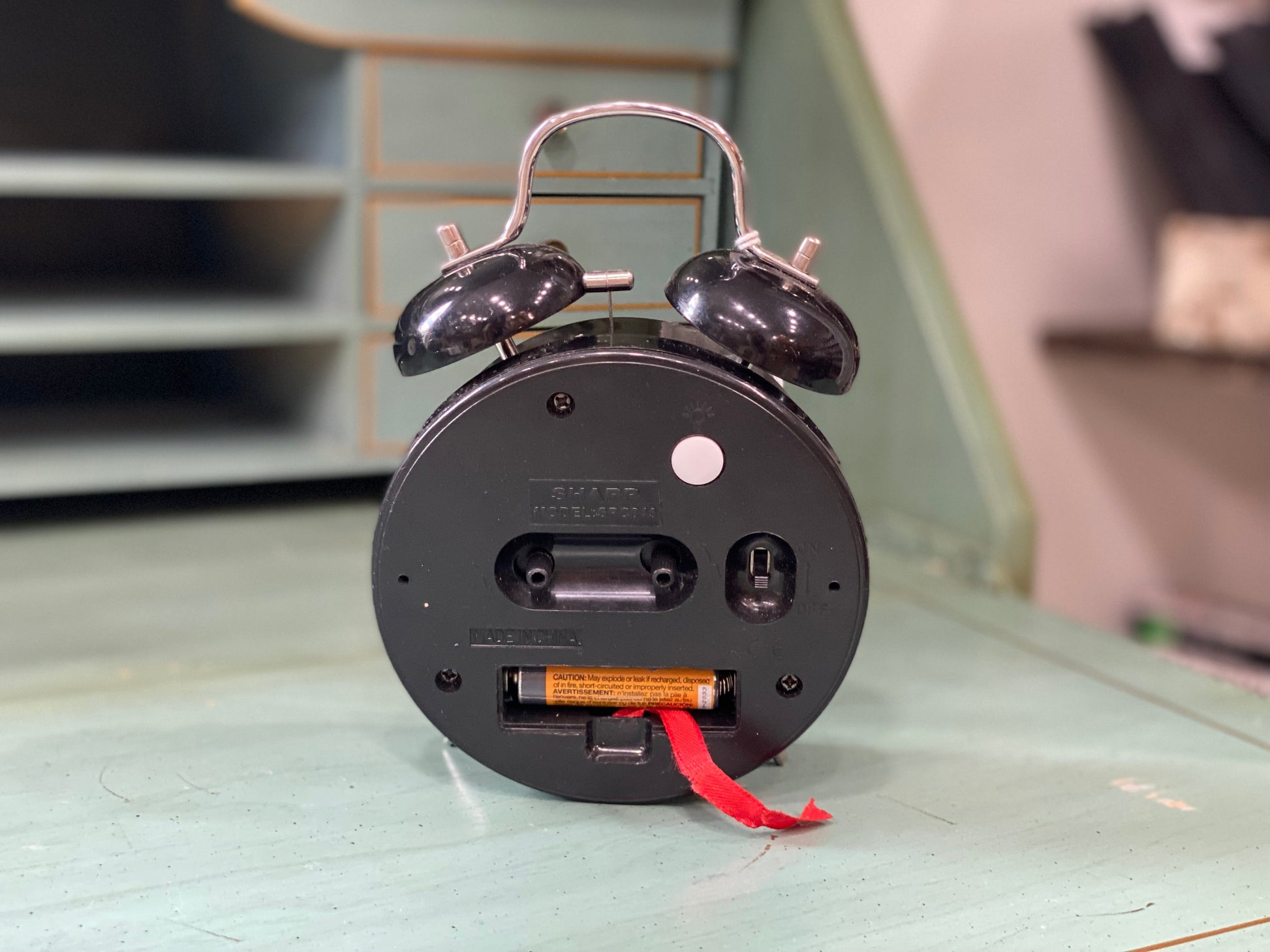 Sharp Twin Bell Alarm Clock