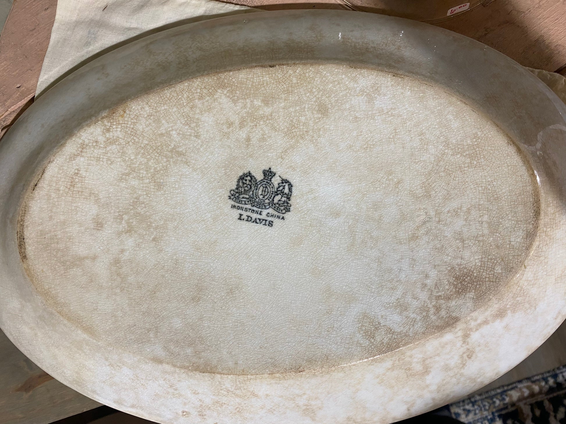 15" Ironstone Platter