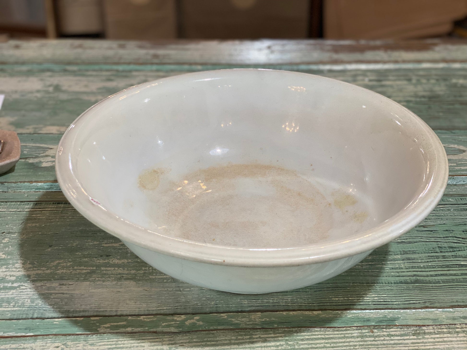 14" Ironstone Serving Dish