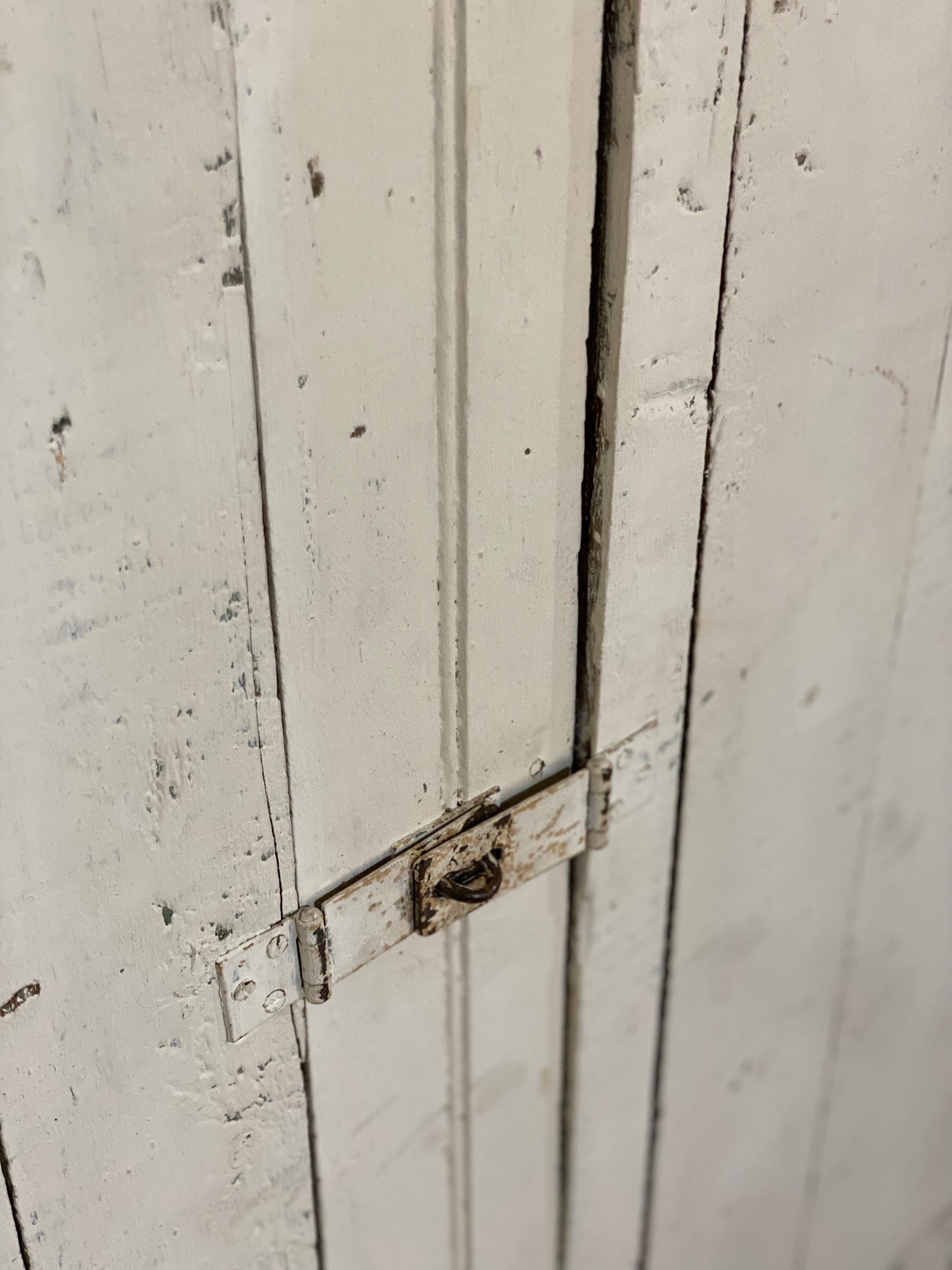 White Chippy Armoire