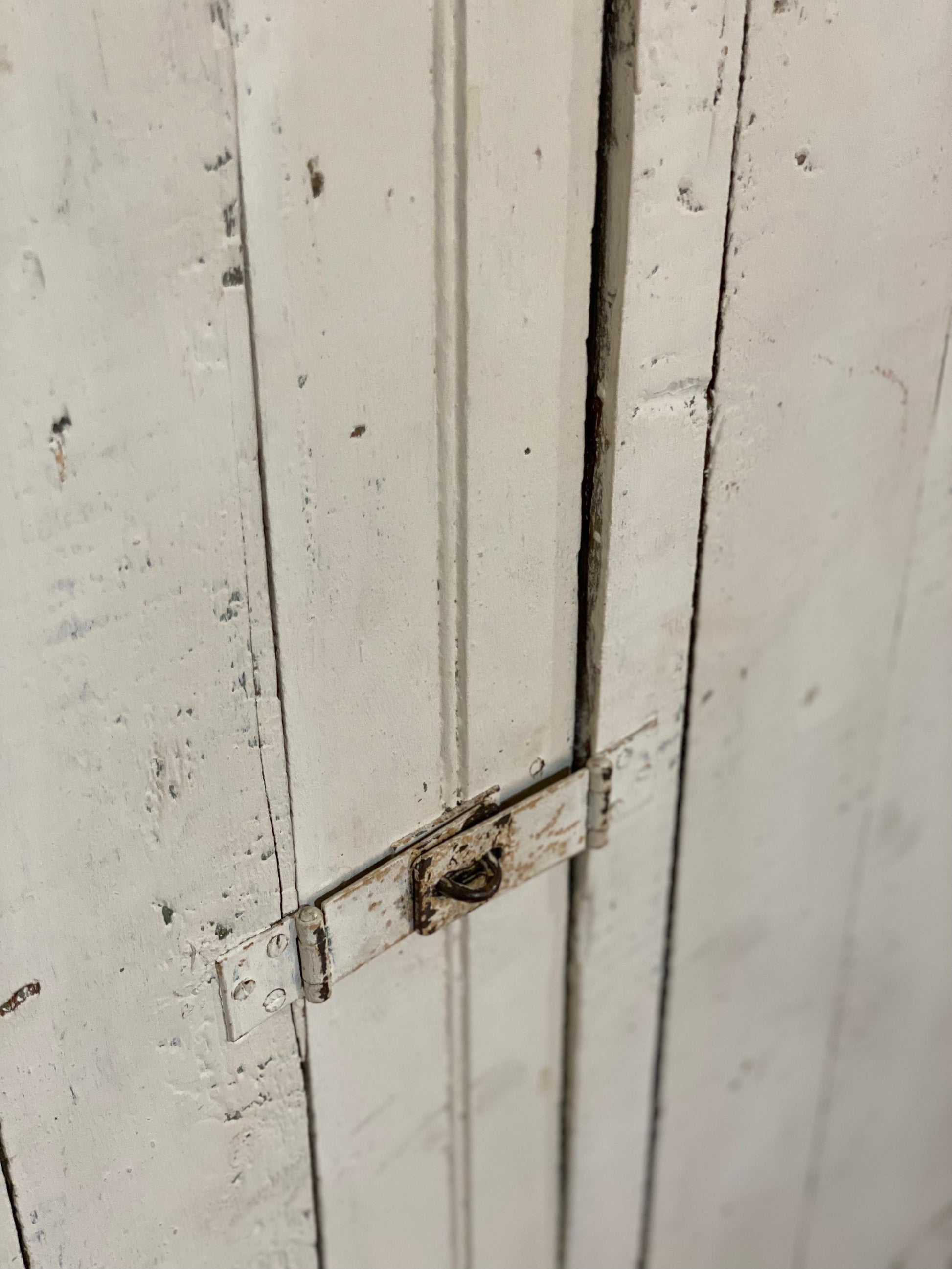 White Chippy Armoire