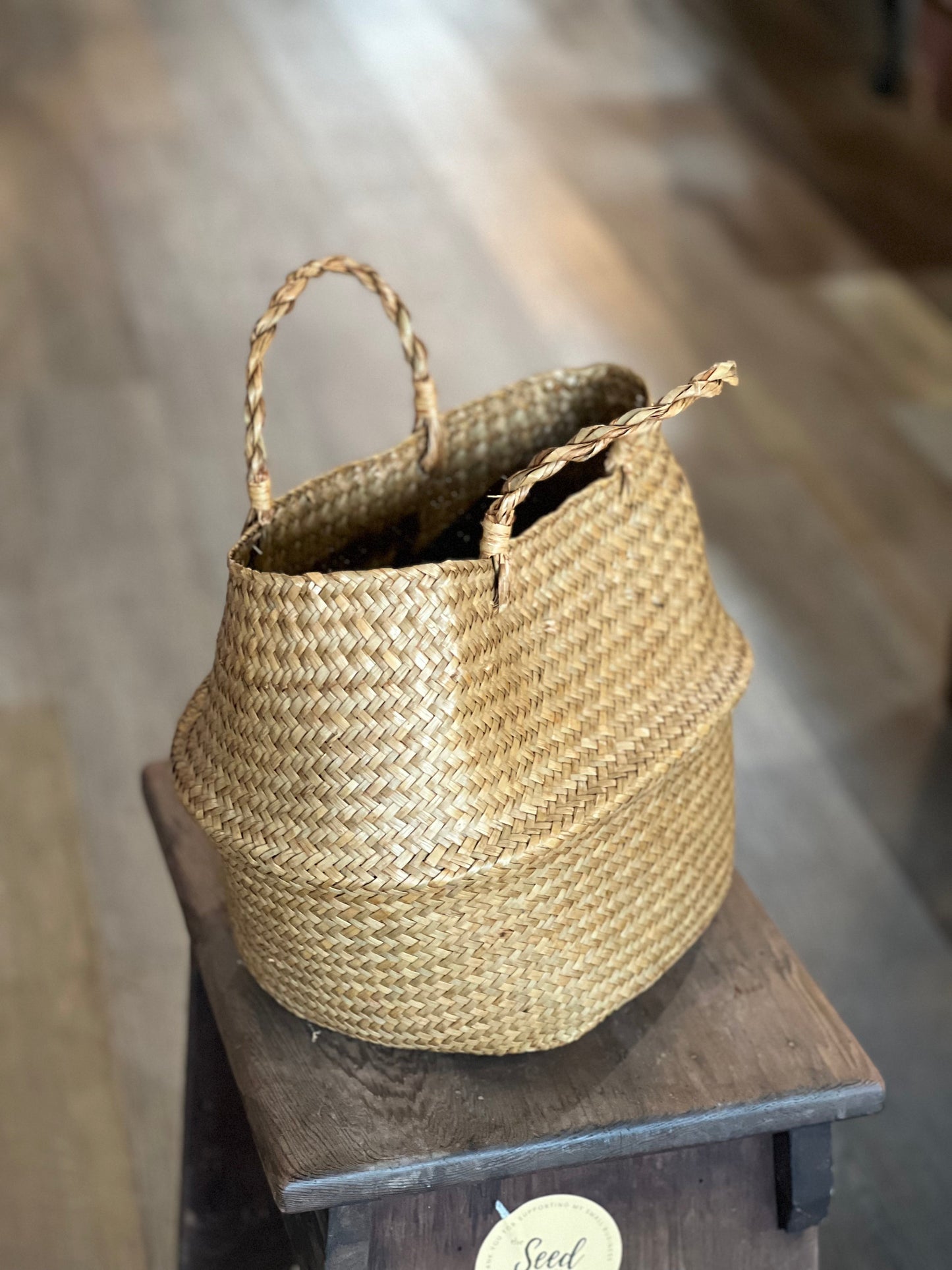 Woven Belly Basket