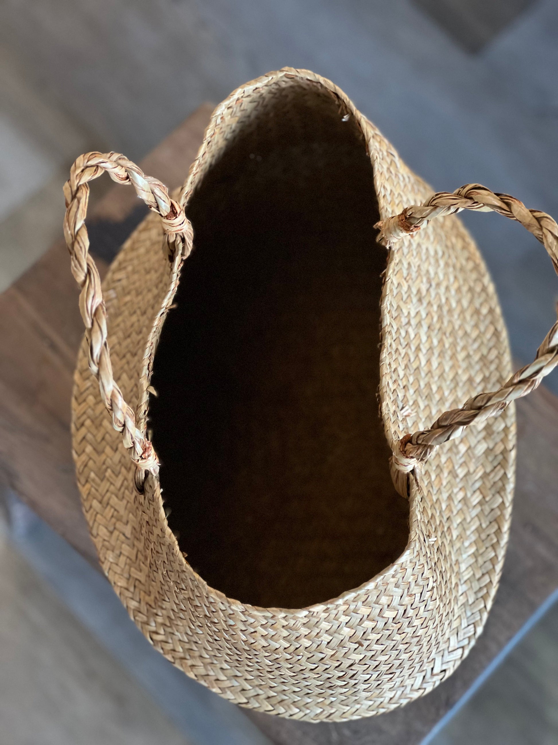 Woven Belly Basket