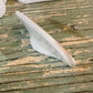 Vintage White Porcelain Knife Rests – Set of 6 + Bonus Place Card Holder