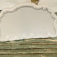 Vintage White Porcelain Knife Rests – Set of 6 + Bonus Place Card Holder