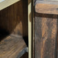 Wooden Brown/Yellow Cupboard