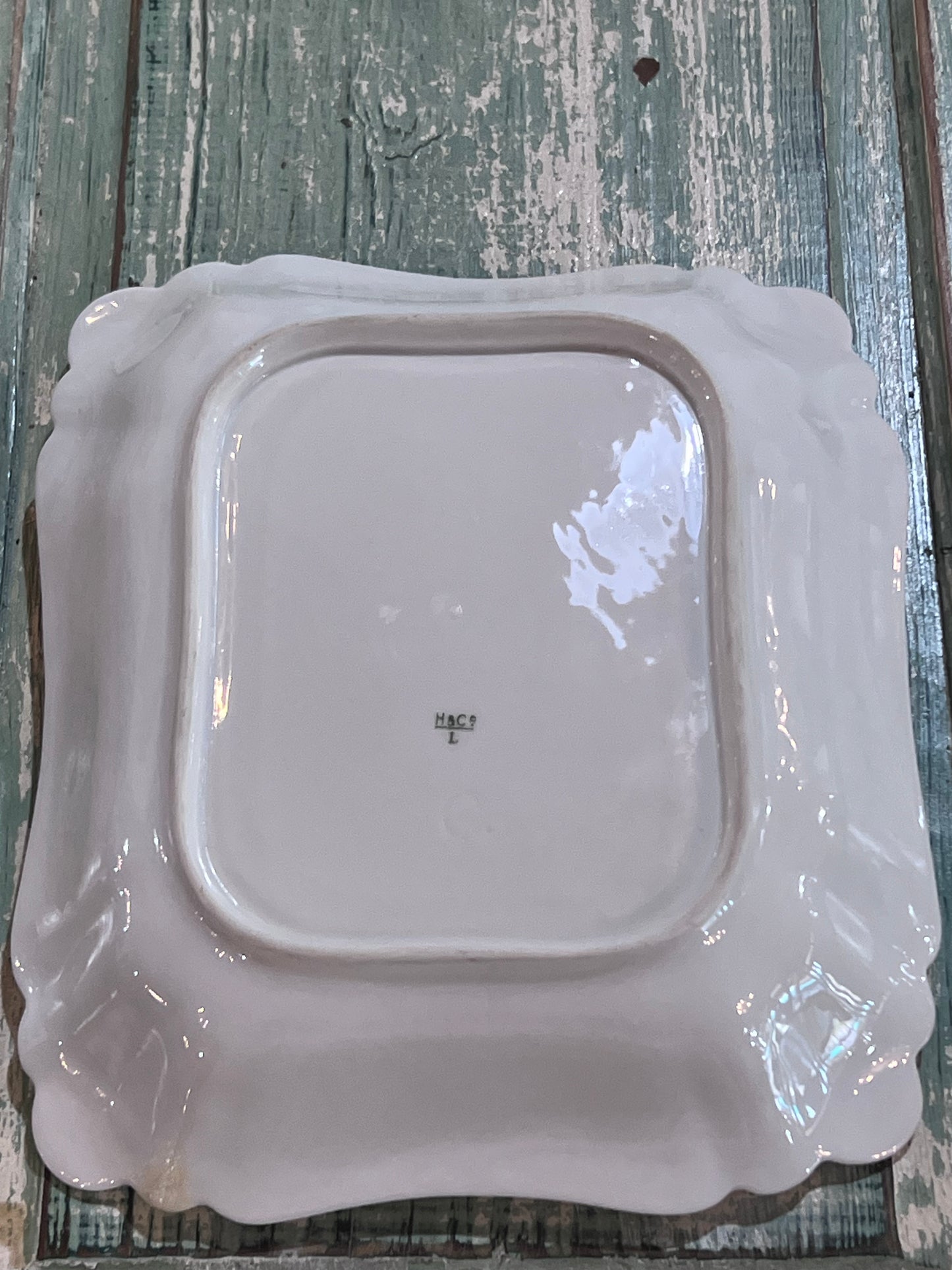Antique White Ironstone Vegetable Platter