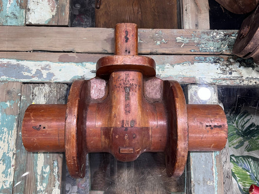 Antique Wooden Foundry Mold