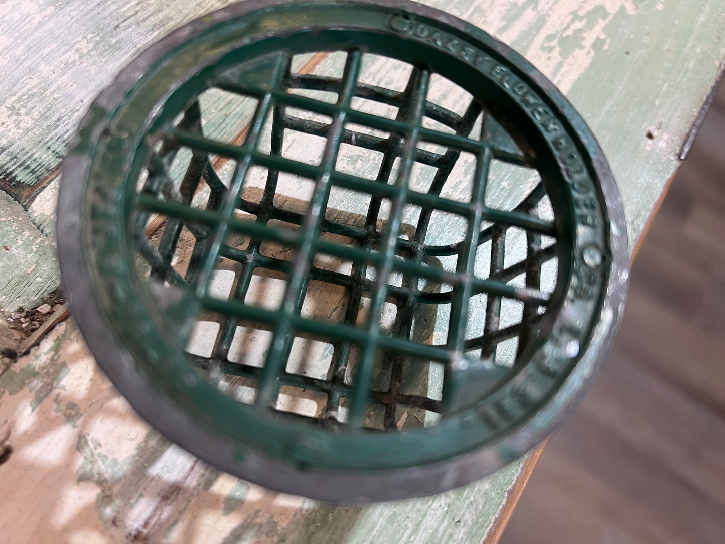 Vintage Dazey Flower Holder Metal Frog Pat.8-29-16 A