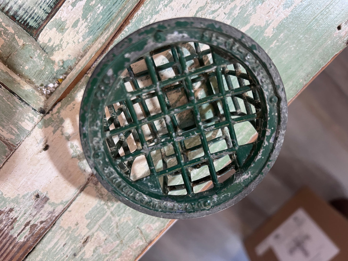 Vintage Dazey Flower Holder Metal Frog Pat.8-29-16 B