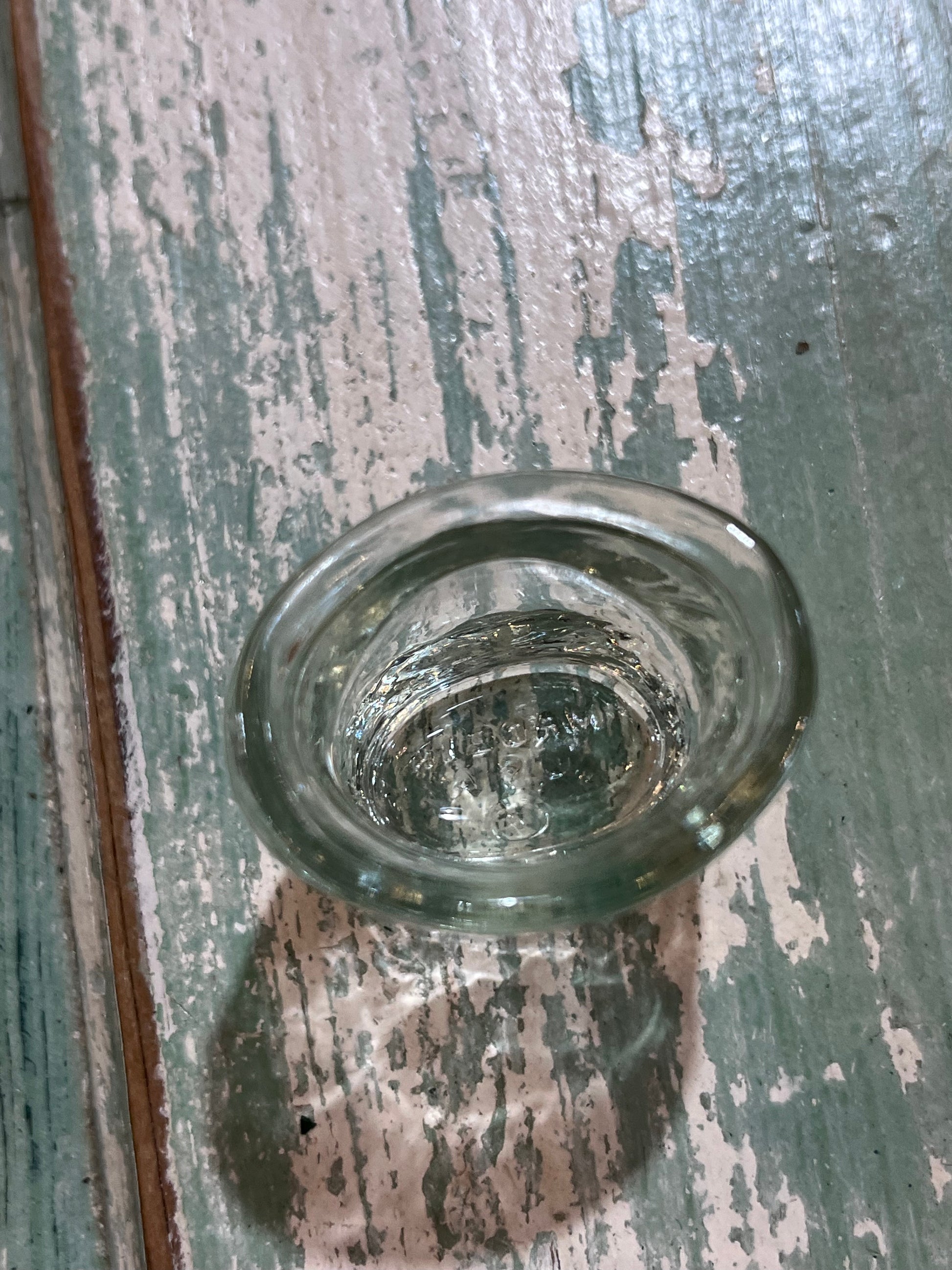 Vintage Clear Eye Wash Cup