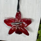 Red Cattleya Orchid Necklace