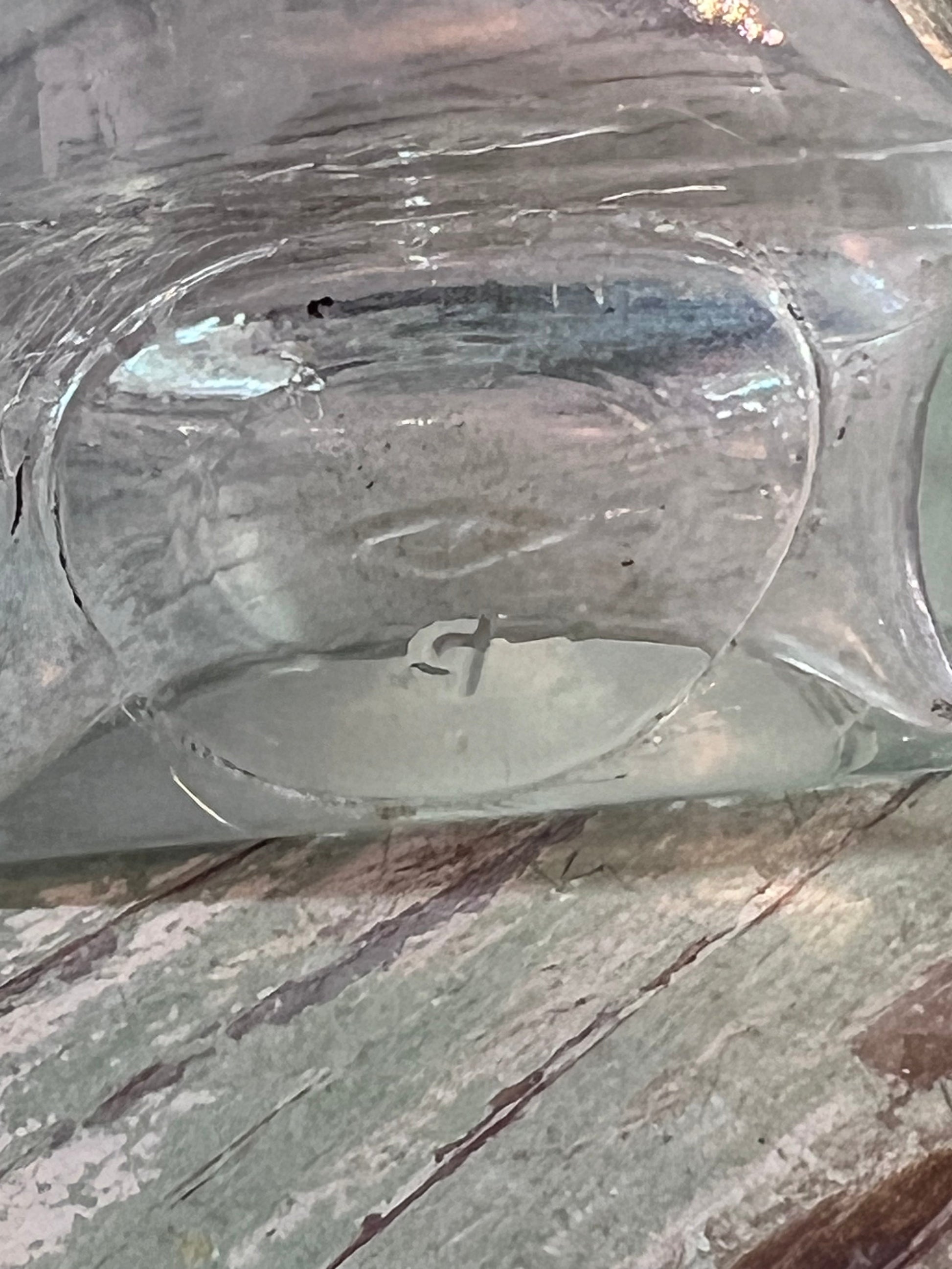 Clear Glass Squared Apothecary Jar