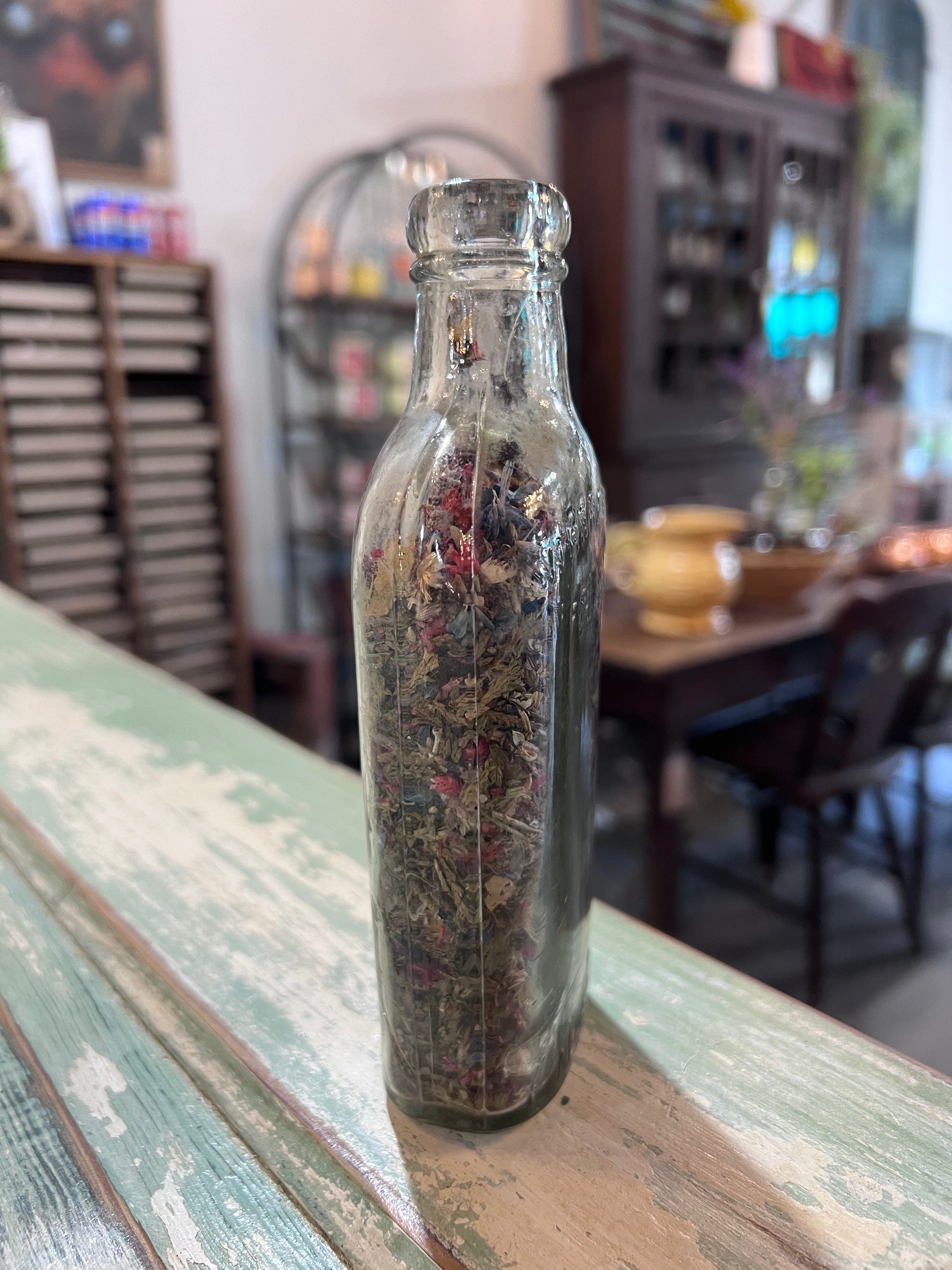 Clear Glass Flask Bottle Warranted