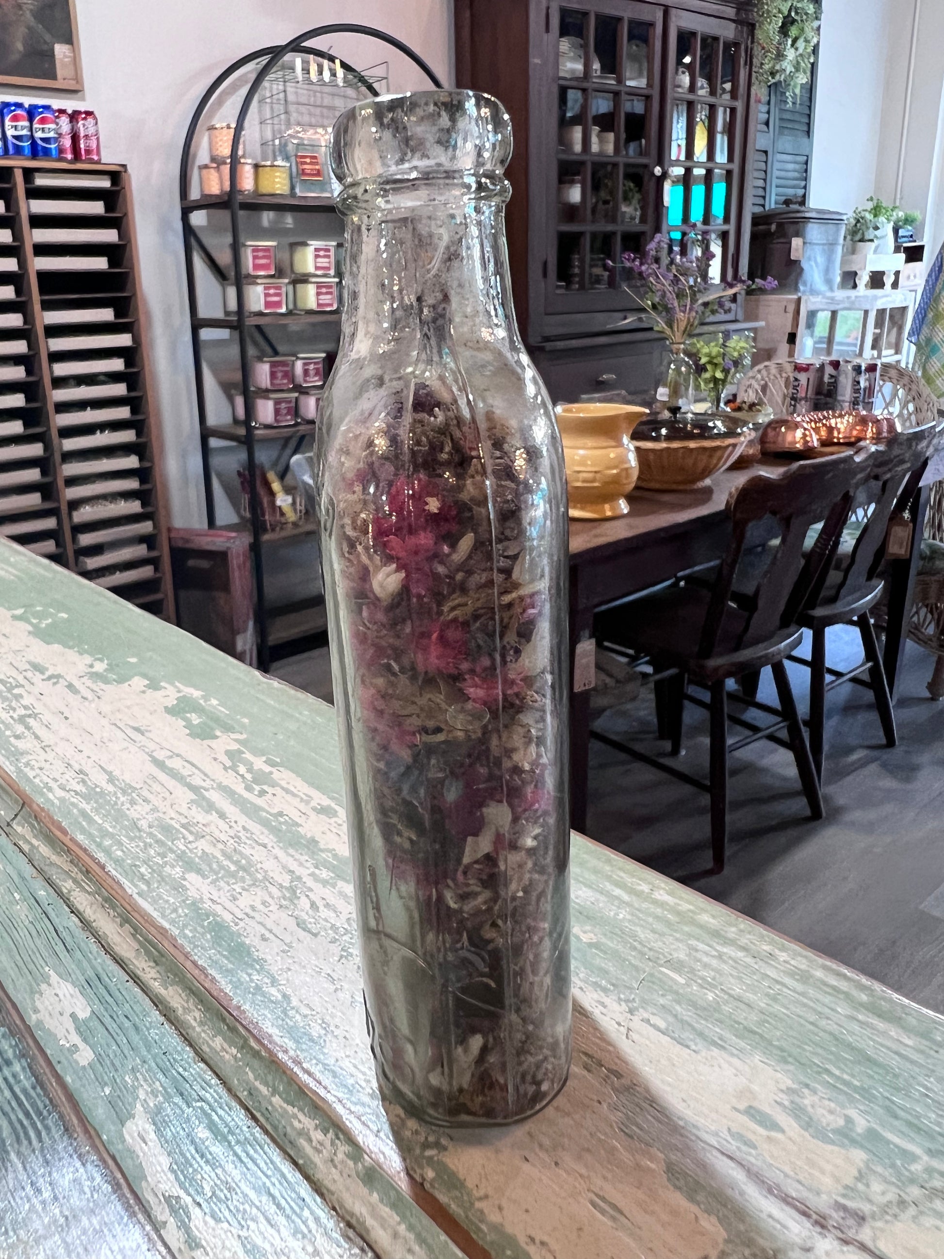 Clear Glass Flask Bottle Warranted